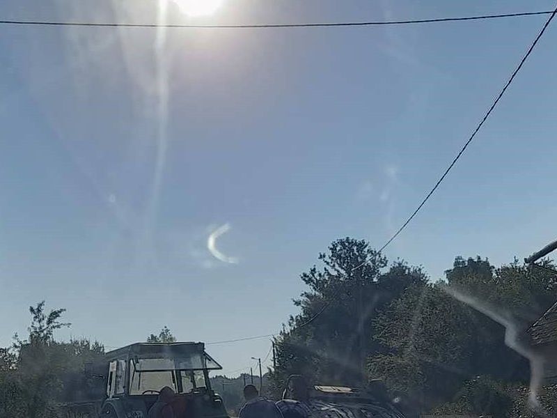 Prometna nesreća u Brezinama / Foto: čitatelj Compasa
