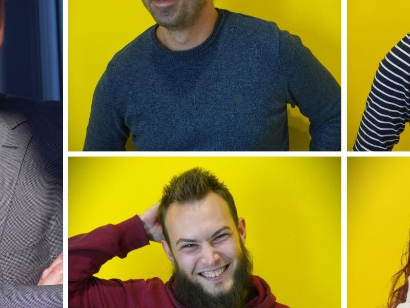 Hans-Joachim Krüger, Dobrivoj Dakić, Ana Novokmet, Valentino Getliher, Tina Pogač / Foto: Nikica Puhalo