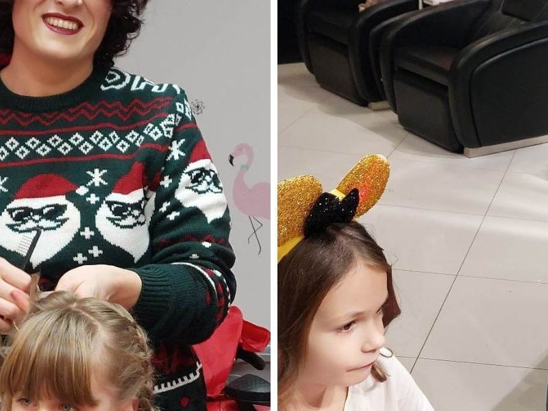 Mališani su se mogli srediti u Božićnom art & Beauty frizeraju u frizerskim salonima Kosica i Black&Blonde / Compas.hr