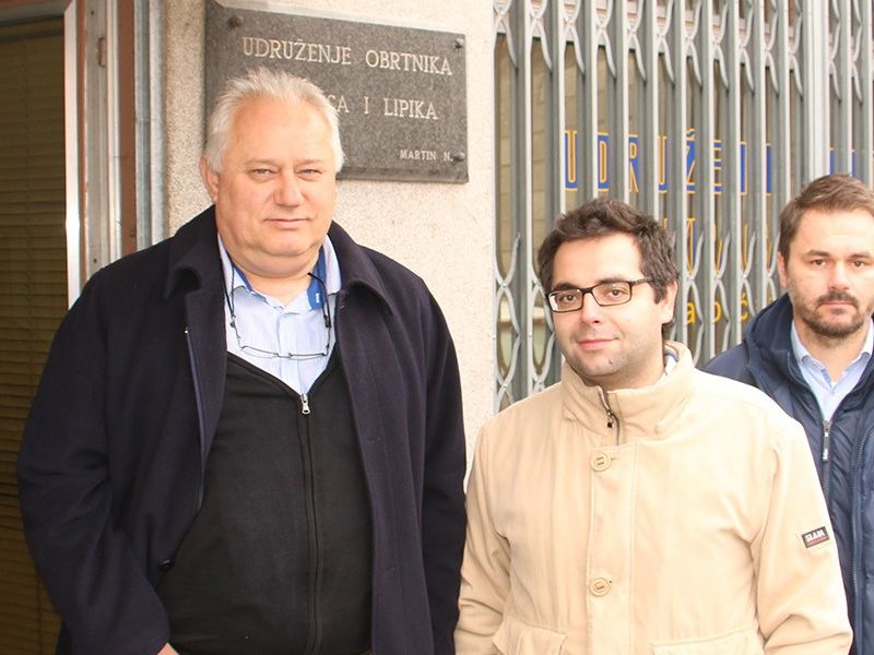 Članovi ispitne komisije, Davor Lepka i Nikola Lešić iz Požege