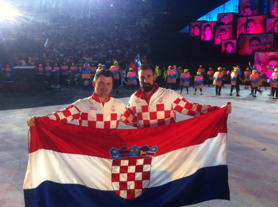 S Ivanom Golubičekom, fizioterapeutom braće Sinković