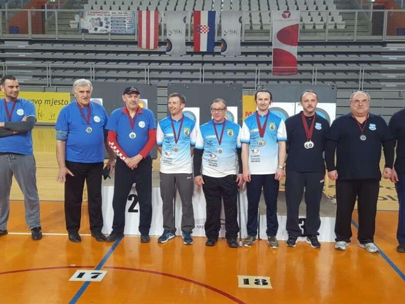 Kune 2 osvojile treće mjesto ekipno - Josip Šebić, Zoran Petrović i Josip Vončina