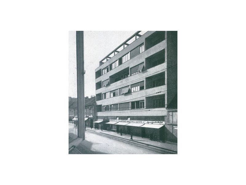 Poslovno-stambena četverokatnica Rosinger u Vlaškoj ulici u Zagrebu (foto: kgalovic.blogspot.hr)