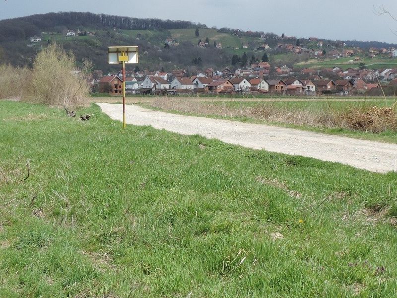 Naselje i prve kuće u Vukovarskoj ulici u Pakracu