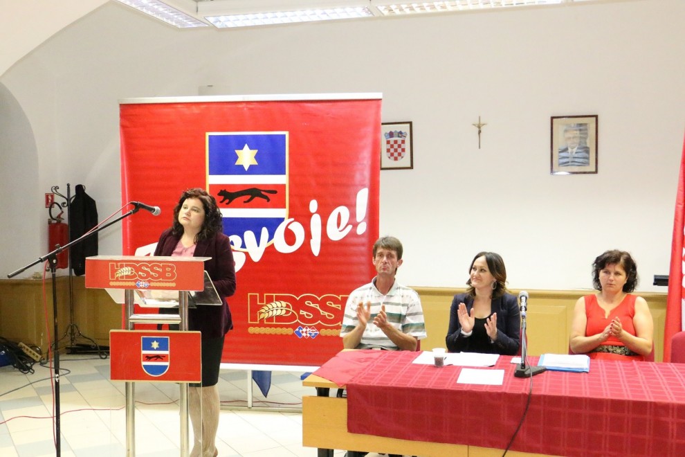 Marija Žilić Petrišić za govornicom