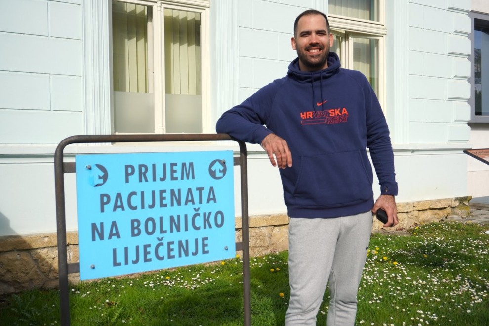 Hrvoje Matić, dopredsjednik Hrvatske udruge Bobath-terapeuta odraslih/Foto: Nikica Puhalo/MojPortal.hr