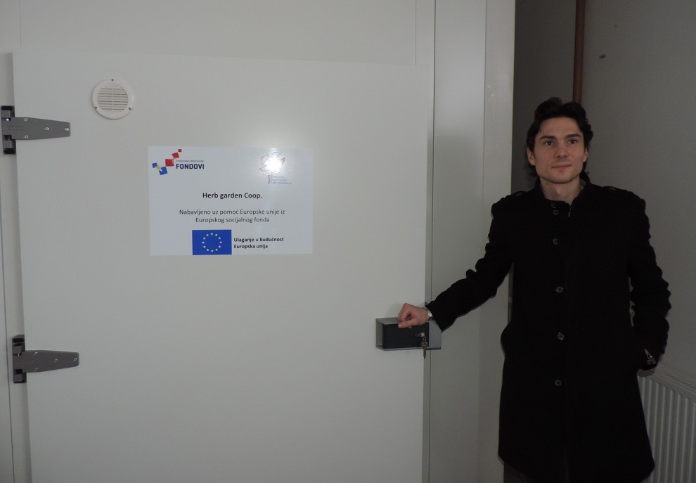 Darian Husko ispred nove sušare