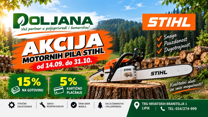 POLJANA - STIHL - VRH - članci i rubrike 2026 jesen