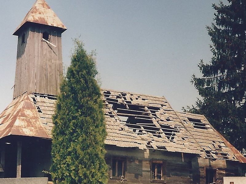 Kapela sv. Andrije 1992.god. (Foto: hr.wikipedia.org)