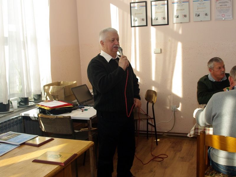 Predsjednik Radio kluba „Lipik“ Miroslav Fila