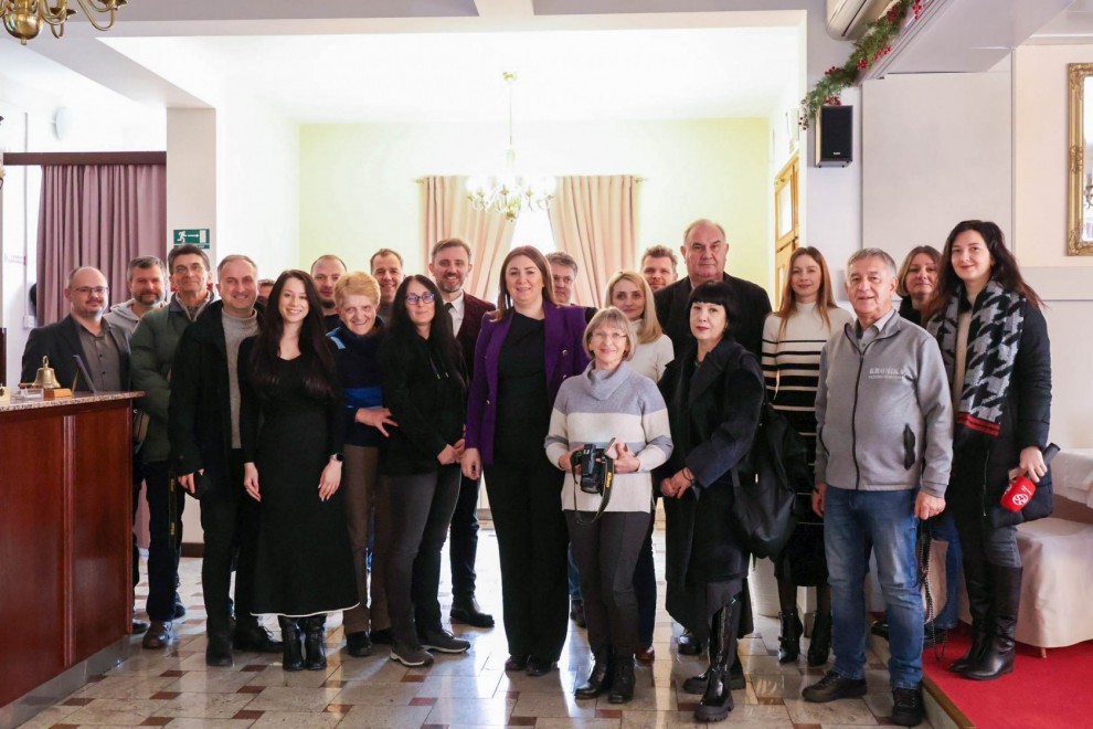 Susret županice Jozić s medijskim djelatnicima / PSŽ
