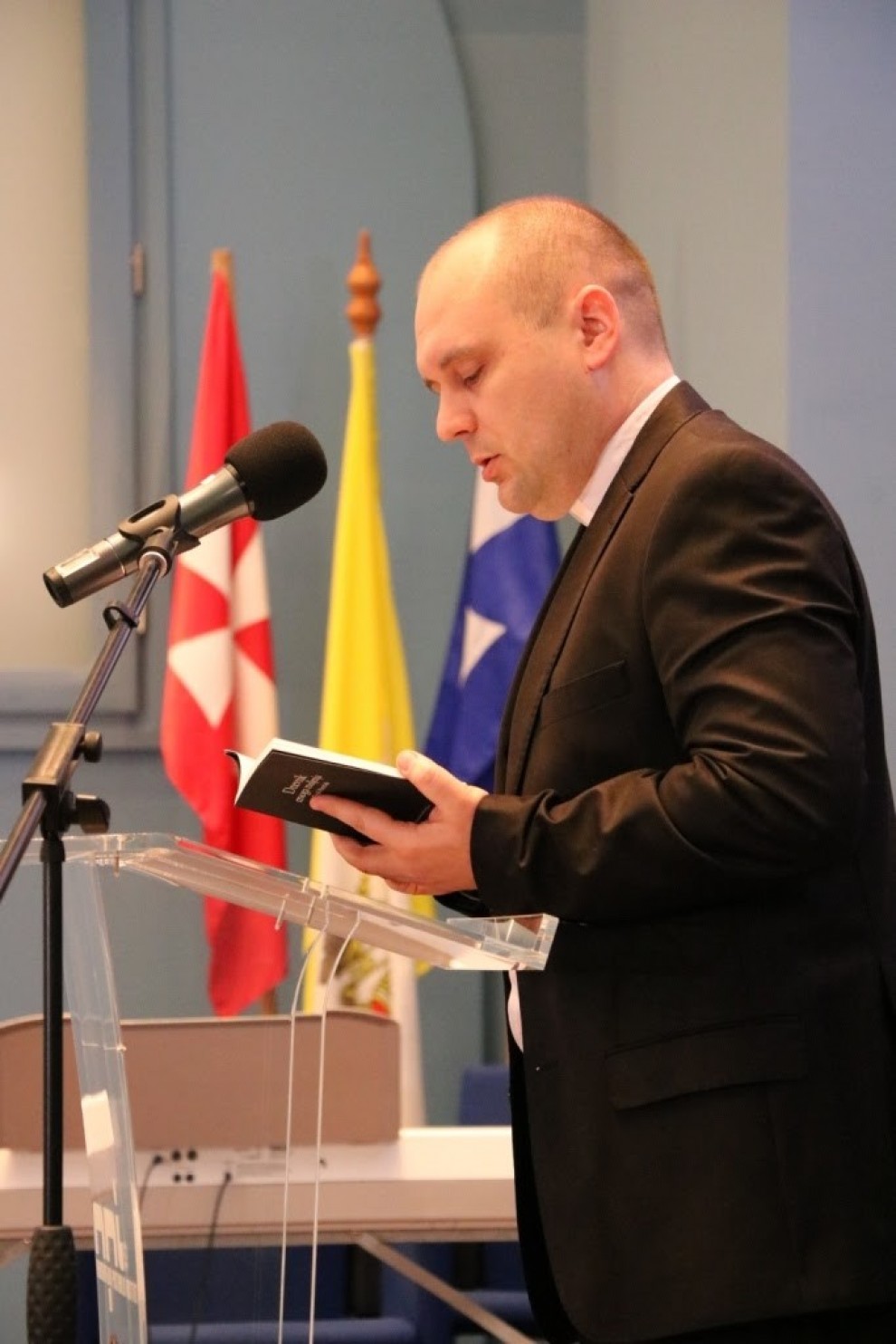 Foto: vlč. Stjepan Škvorc, župnik Župe sv. Katarine u Gaju i Župe Presvetog Srca Isusova u Antunovcu