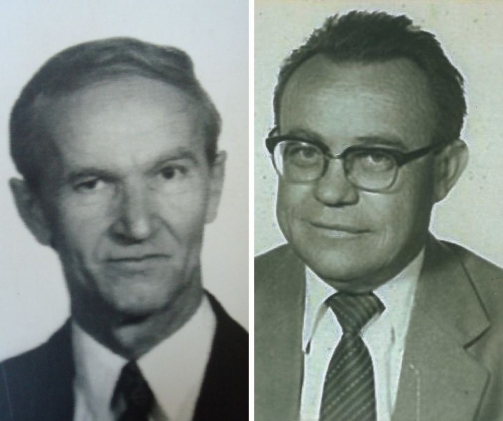 prof. dr. sc. Josip Biškup i prof. Stipe Godić